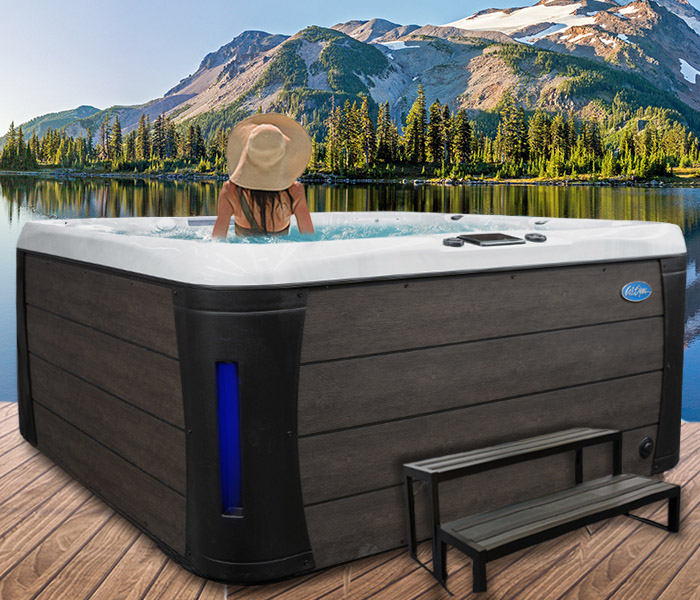 Calspas hot tub being used in a family setting - hot tubs spas for sale Fargo